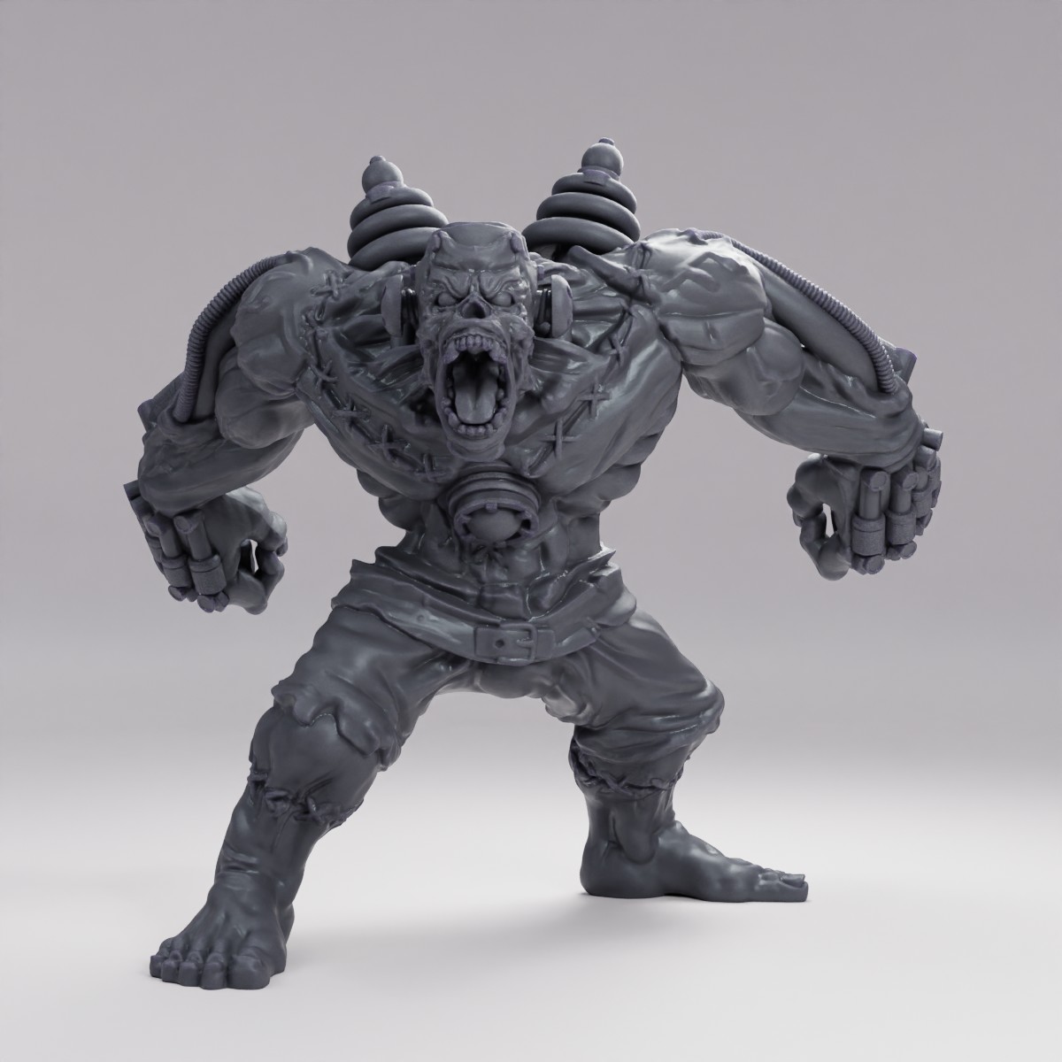 Hot Goblin. ガルバナイズド・ベヒモス - TTRPGミニチュア | Hot Goblin